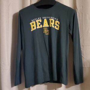 GEAR BEARS Baylor University  long sleeve Tee L